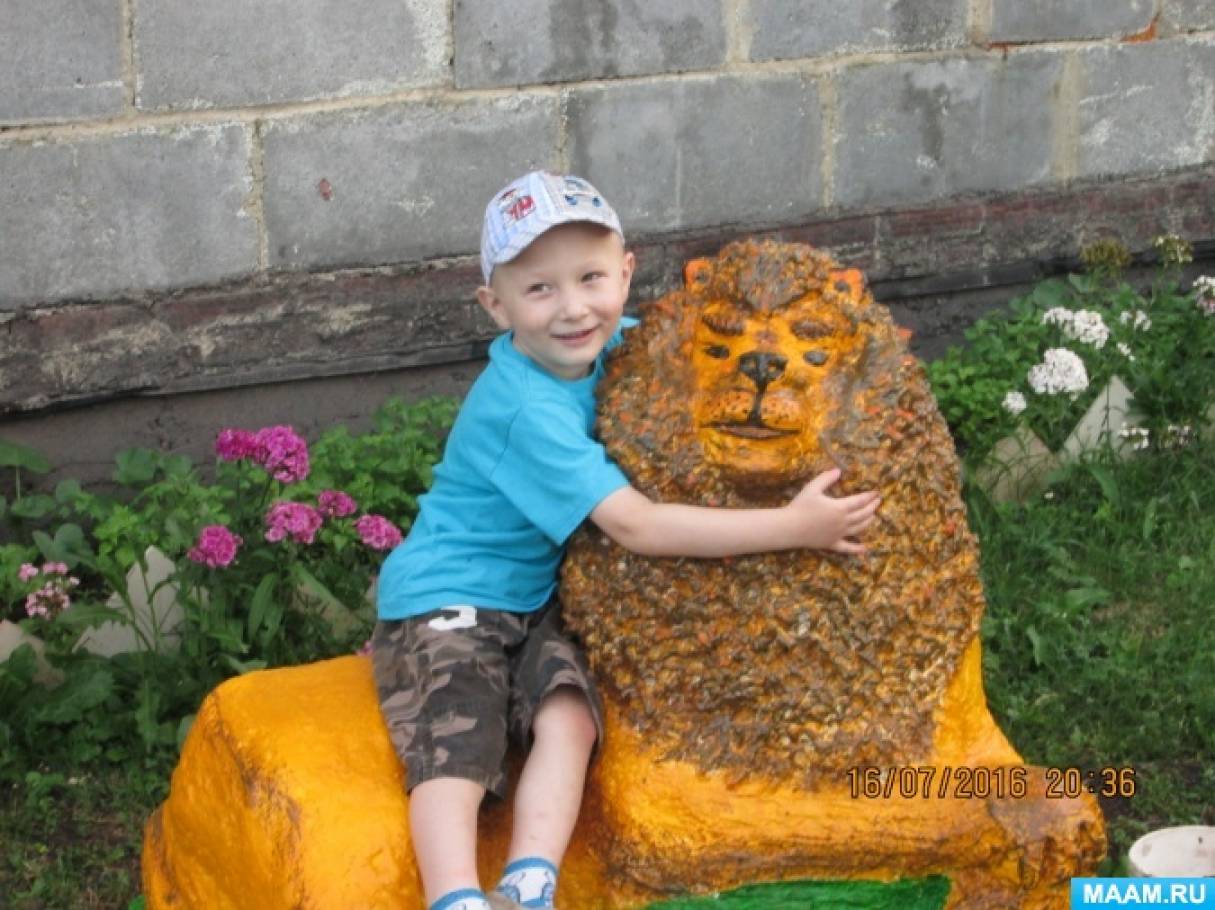 Мастер-класс по изготовлению скульптур из бетона (6 фото). Воспитателям ...