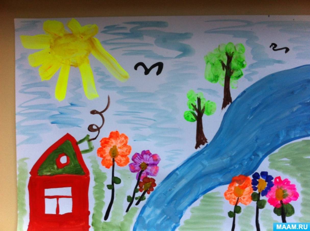 Рисунок природа в садике. Детские рисунки на тему природа. Рисуем природу с детьми. Природа вокруг нас рисунки. Рисунки для дошкольников.