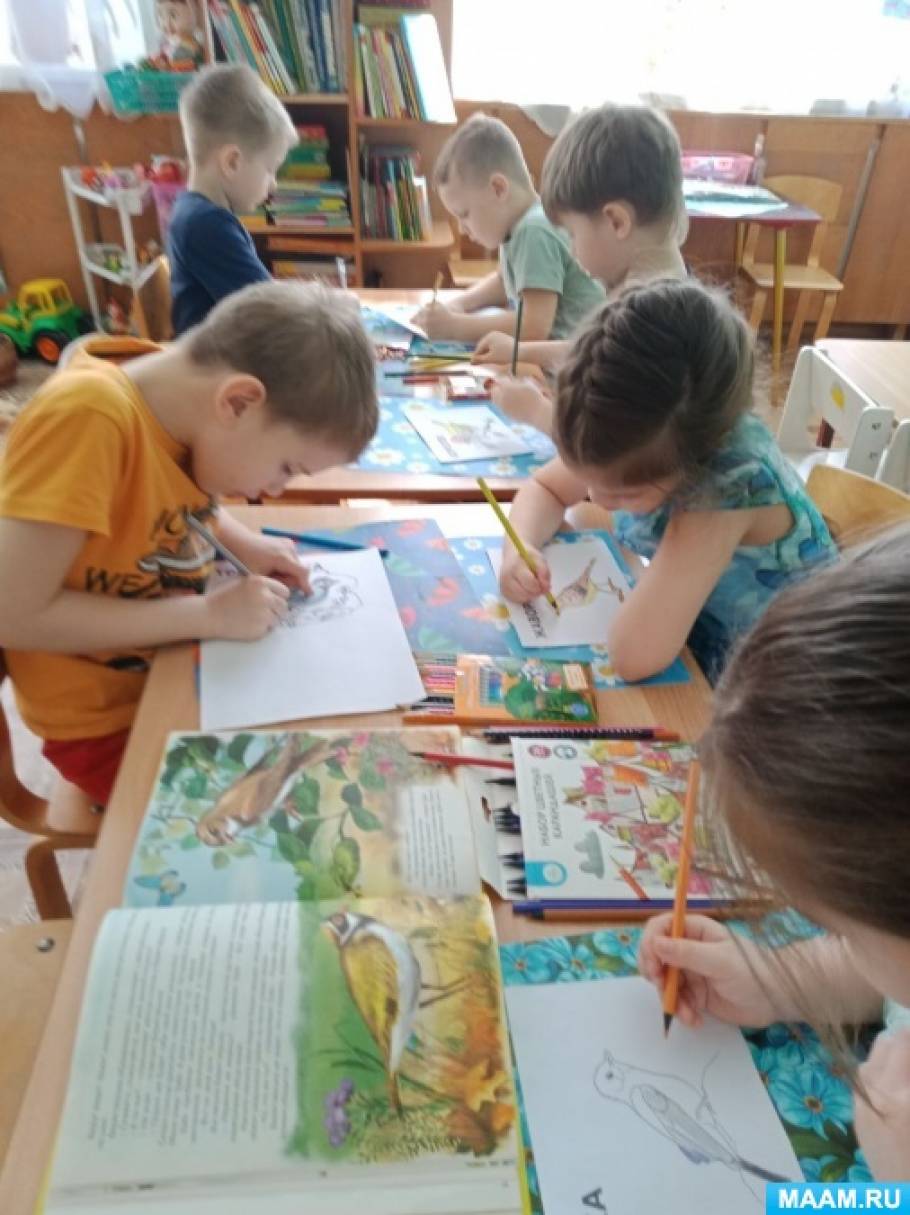 Один день в саду