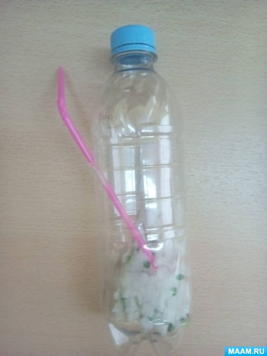 Ингалятор из бутылки и трубочки с водкой каппы для фторирования одноразовые