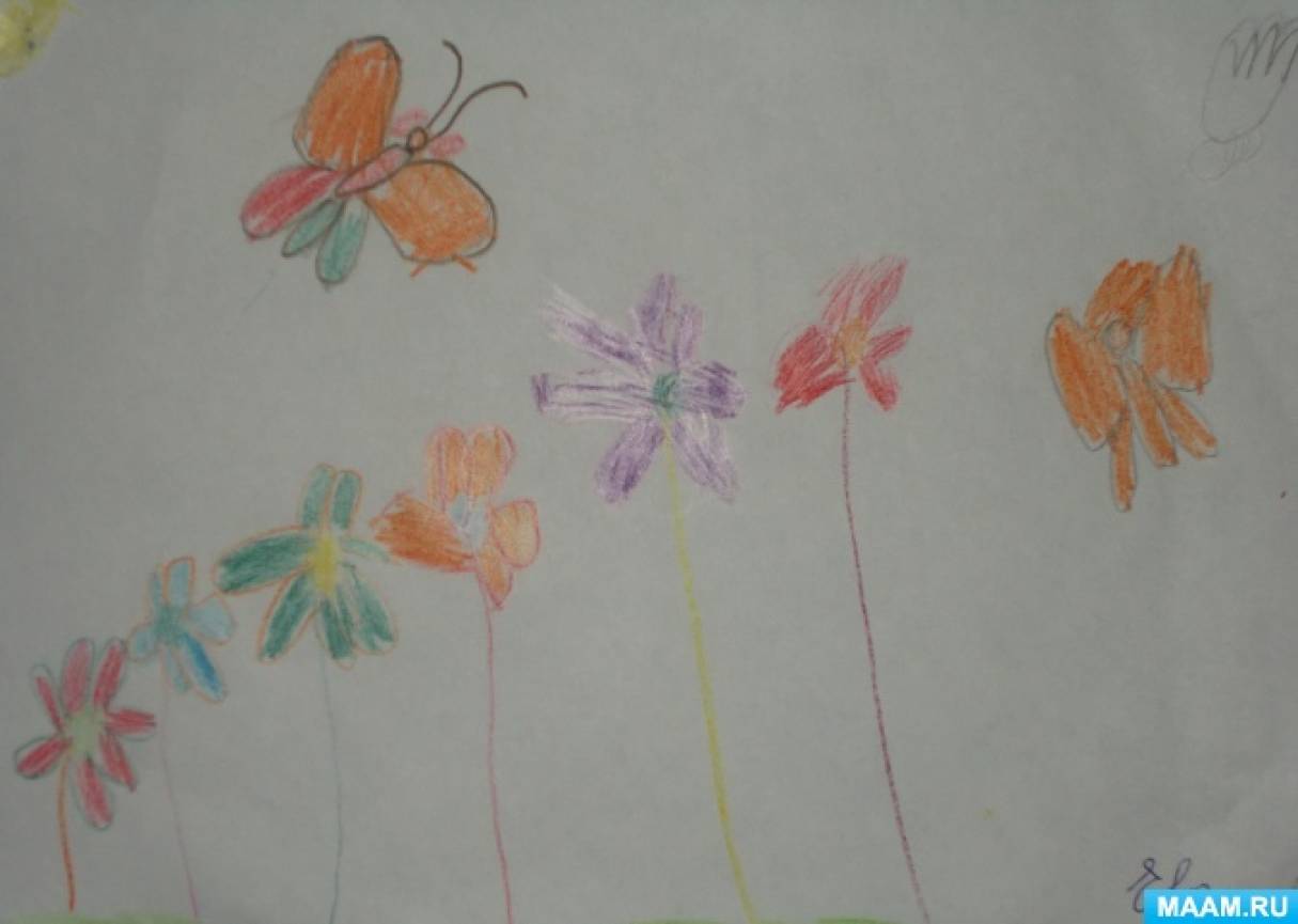Фотоотчет о проекте «Волшебный мир бабочек» с детьми 4–7 лет