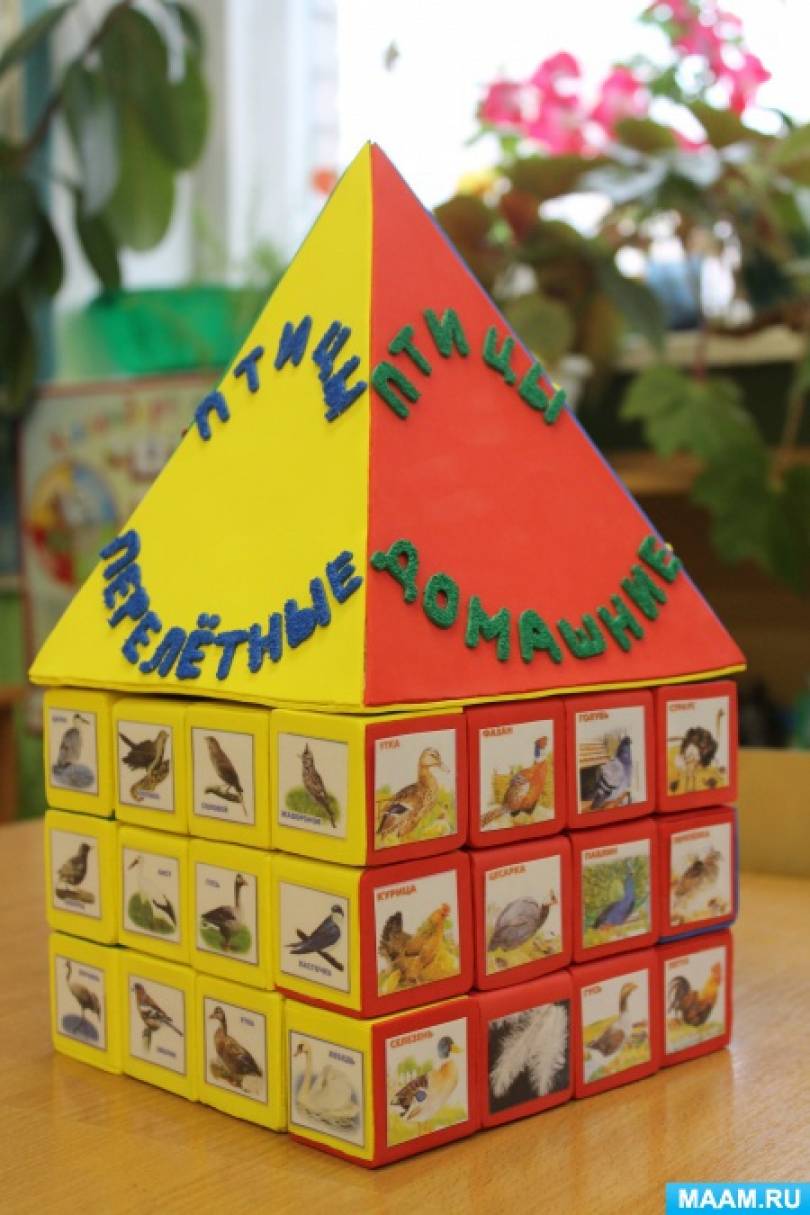 Магнитная игра «Птичий дом». Дидактическая игра для детей 5–7 лет