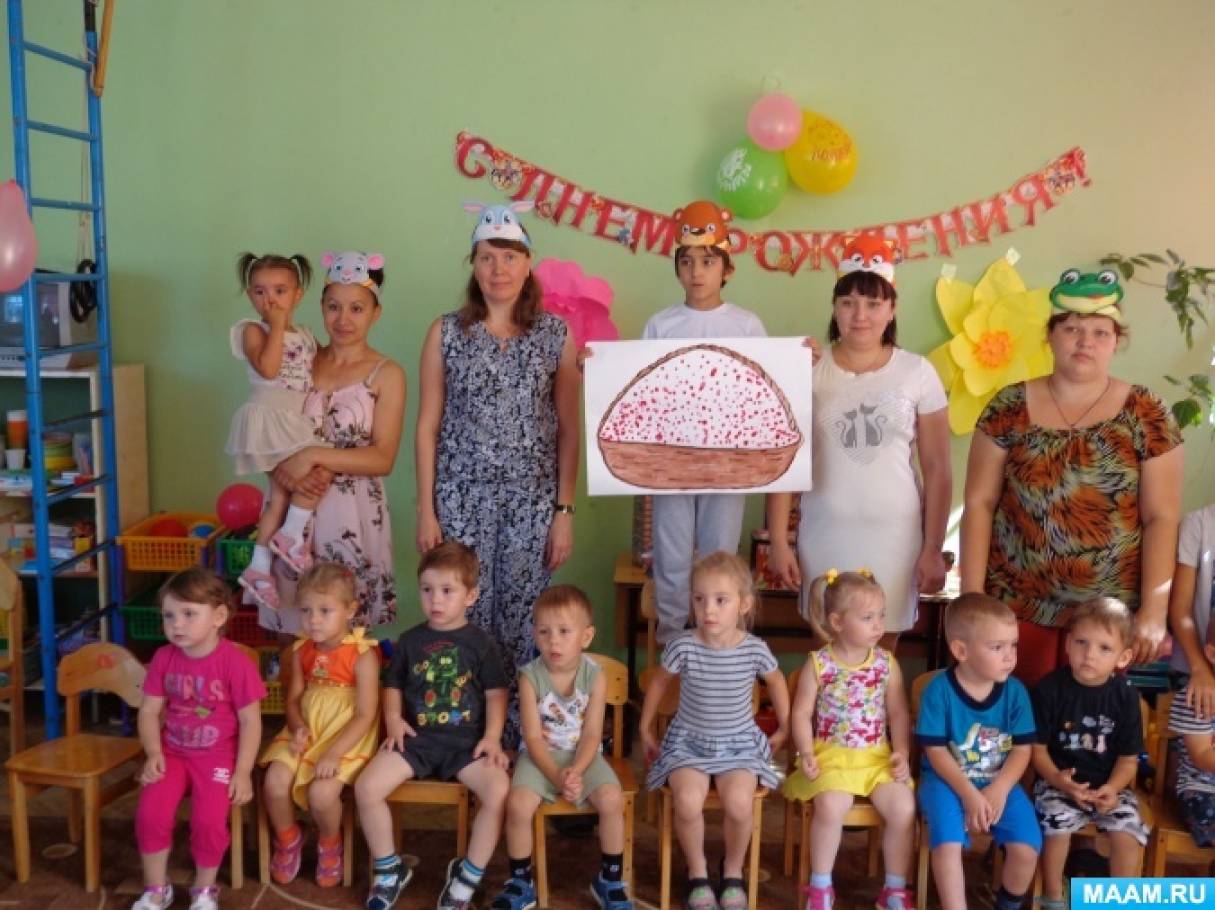 Сценарий встречи «Дня именинника в теремке» в семейном клубе «Мама, папа, я — музыкальная семья» Фото Сценарий встречи «Дня именинника в теремке» в семейном клубе «Мама, папа, я — музыкальная семья»