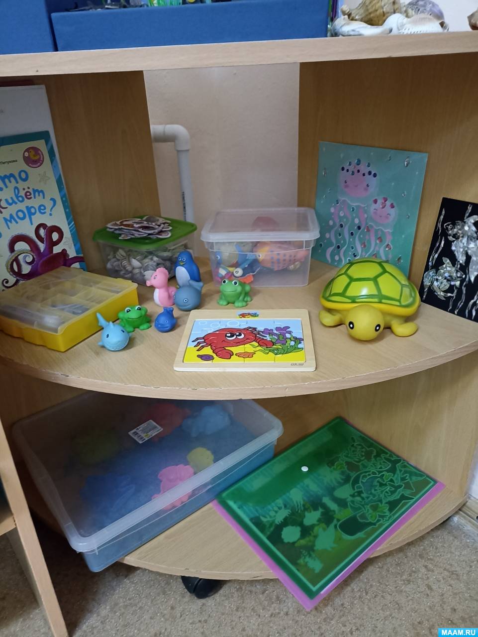 Мини-музей «Подводное царство» (3 фото). Воспитателям детских садов ...