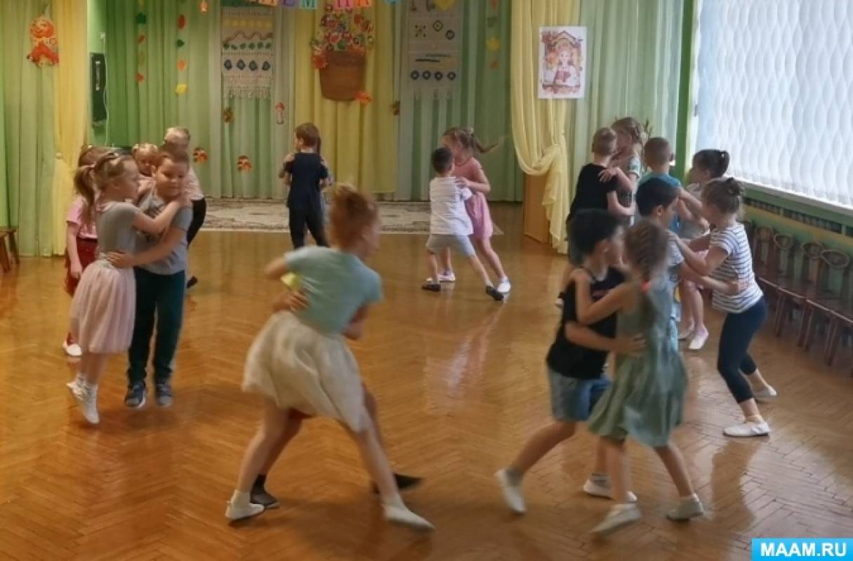 Общий танец для старшей группы
