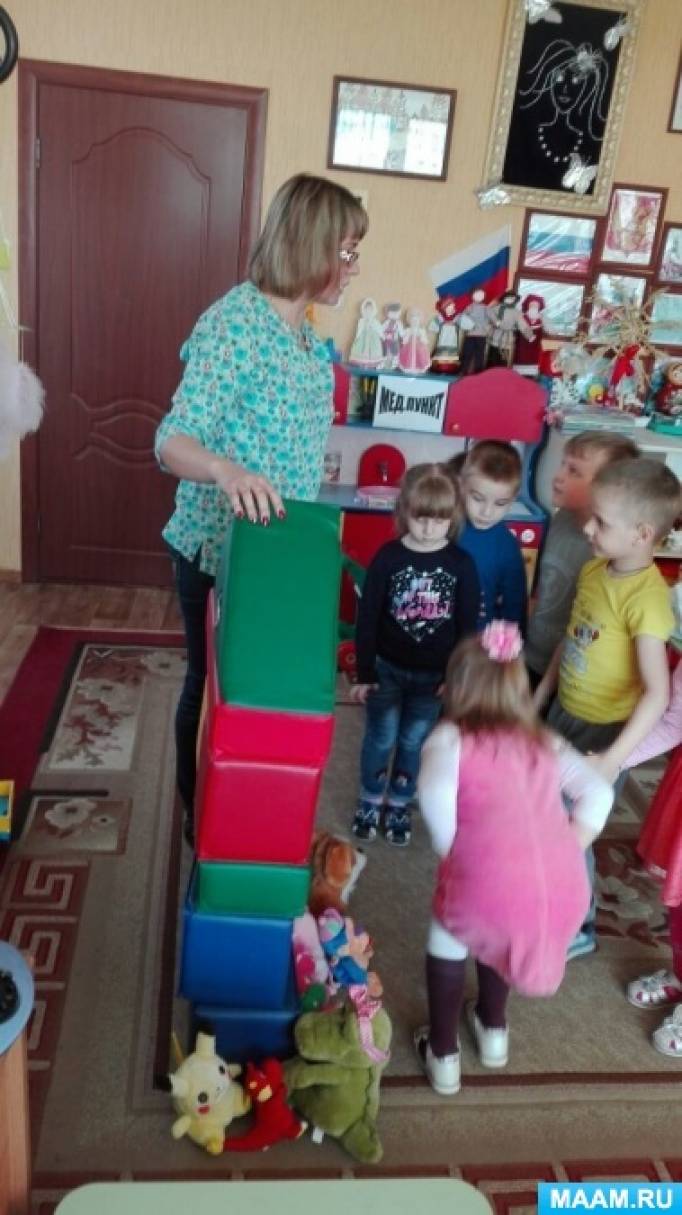 Построит дом для игрушки игра