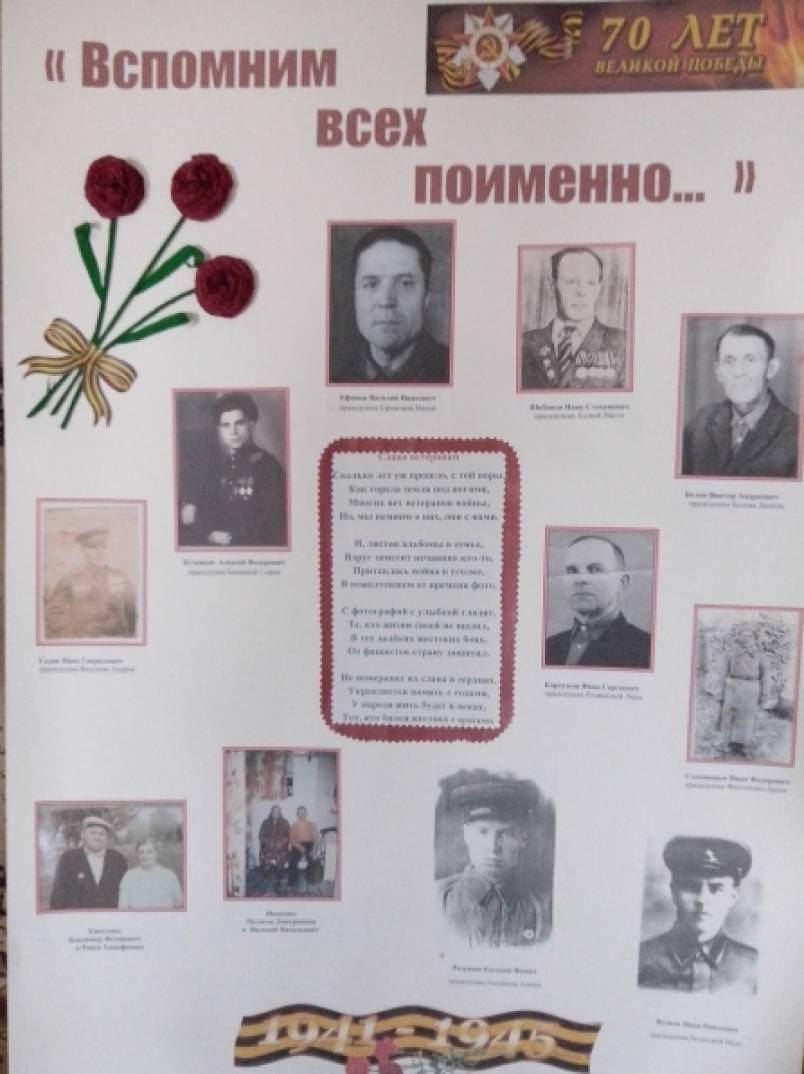 День Победы. Стенгазеты и коллективные работы к 9 мая, страница 16.  Воспитателям детских садов, школьным учителям и педагогам - Маам.ру