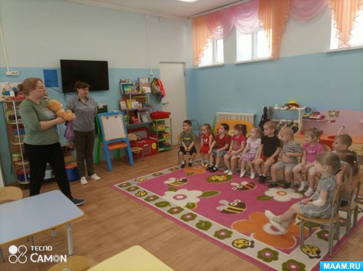 В младшей группе «Азбука безопасности» проводятся анимации
