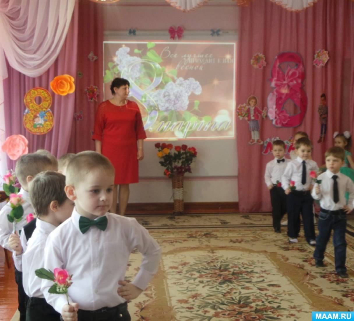 сценарий праздника 8 марта для 6 лет