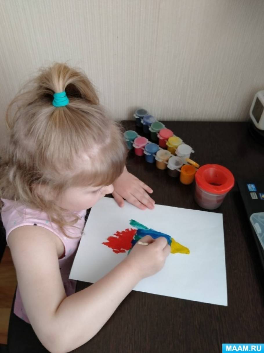 Как нарисовать ребенку 5 лет ракету