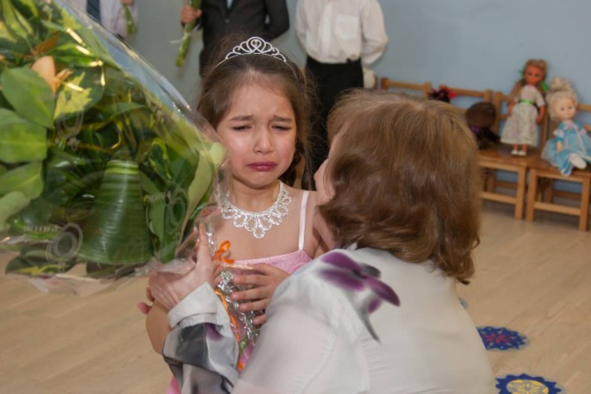 Выпускной бал в подготовительной группе. Воспитателям