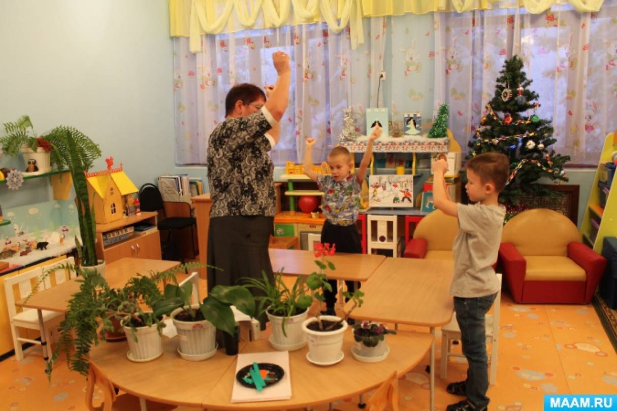 Занятие по ознакомлению с окружающим миром в подготовительной группе детей с тяжелым нарушением зрения «Комнатные растения» Фото Занятие по ознакомлению с окружающим миром в подготовительной группе детей с тяжелым нарушением зрения «Комнатные растения»