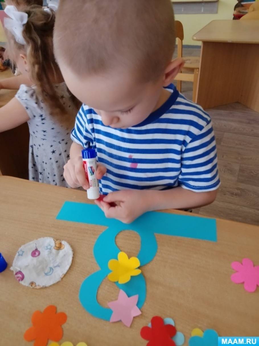 подарок маме 8 марта конспект