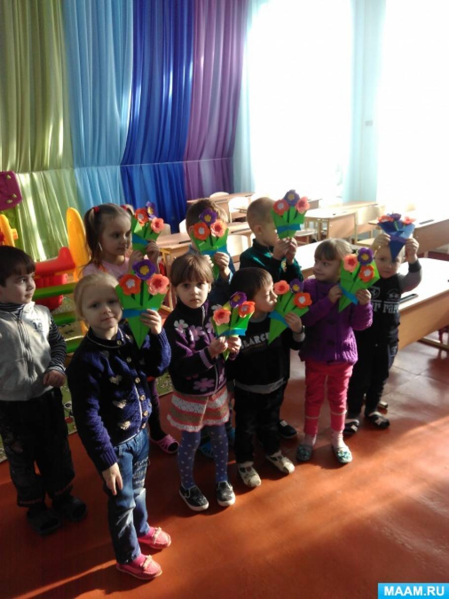 подарок маме 8 марта конспект