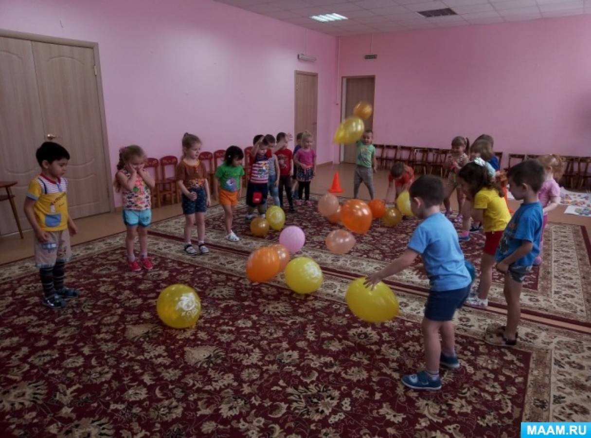 Сценарий спортивного развлечения в старшей группе