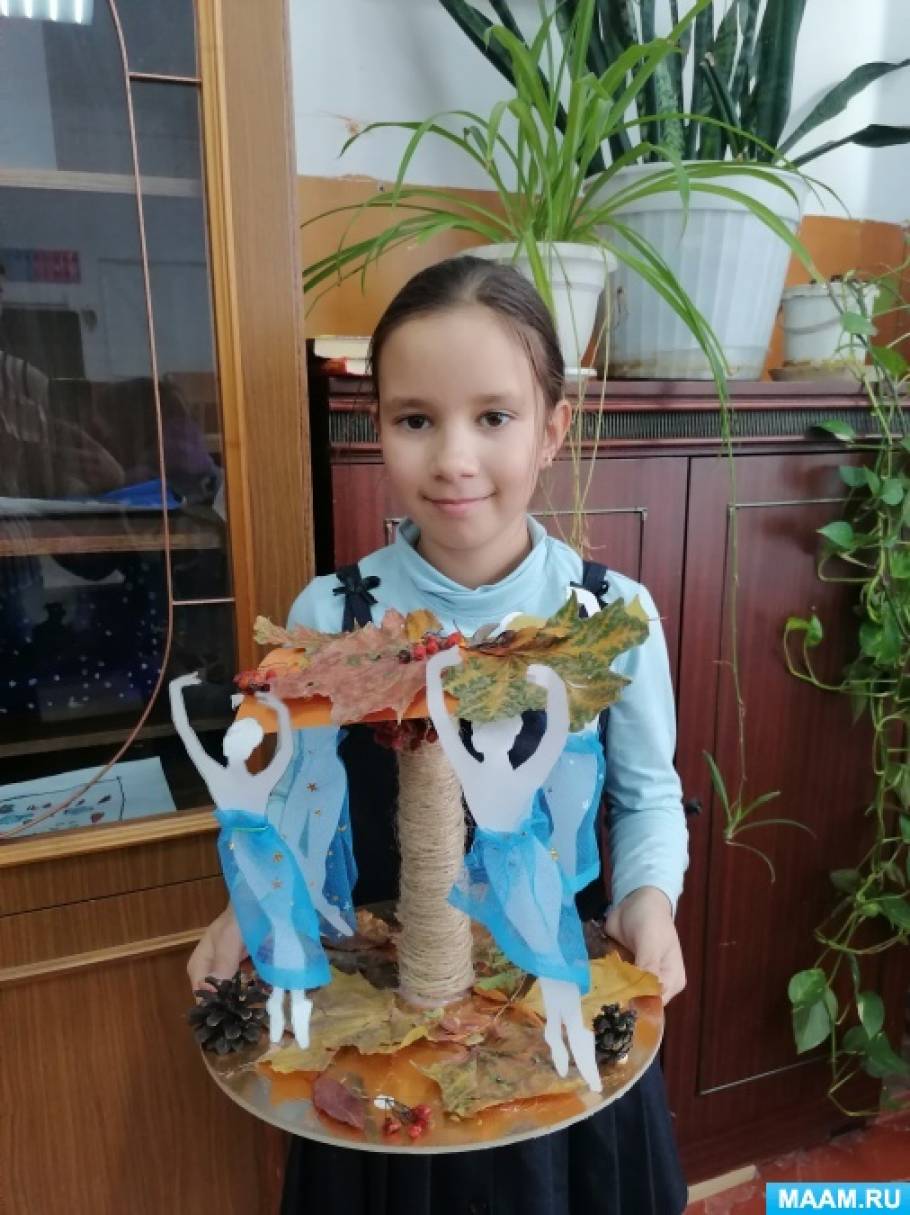 Фотоотчет «Осенняя поделка» в 3 классе (7 фото). Воспитателям детских ...