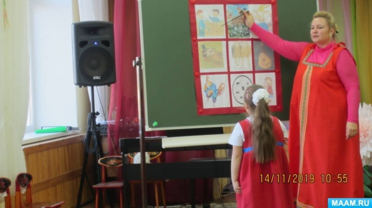 Заучивание русской народной потешки с использованием приема мнемотехники - фото