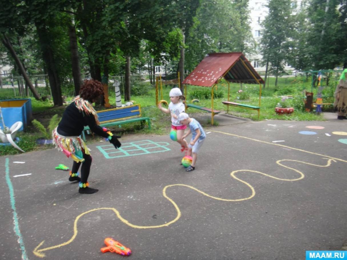 Музыкально спортивные праздники в детском саду. Сценарий в лето на всех парах.