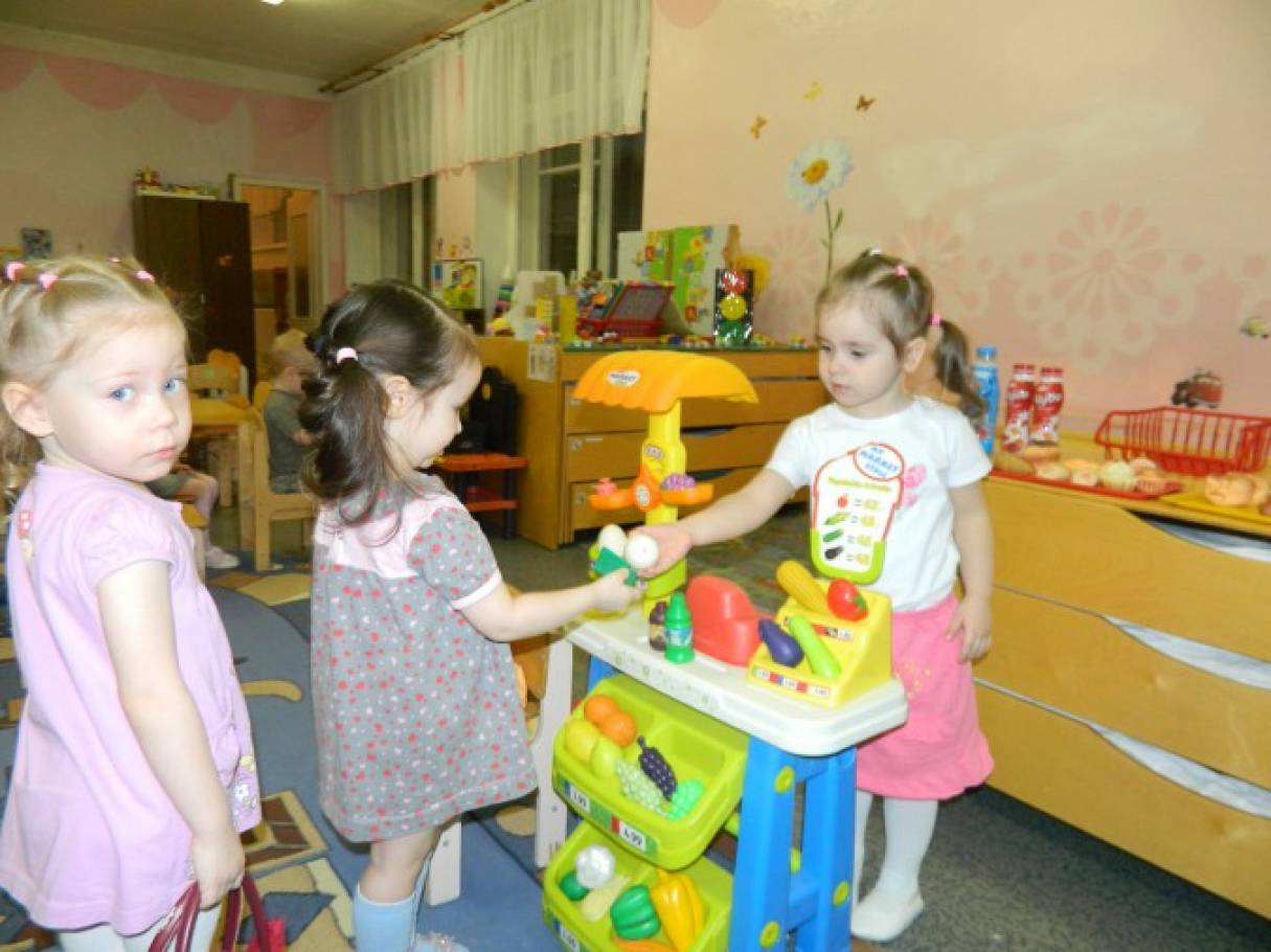сюжетно ролевая игра семья для малышей конспект проведения