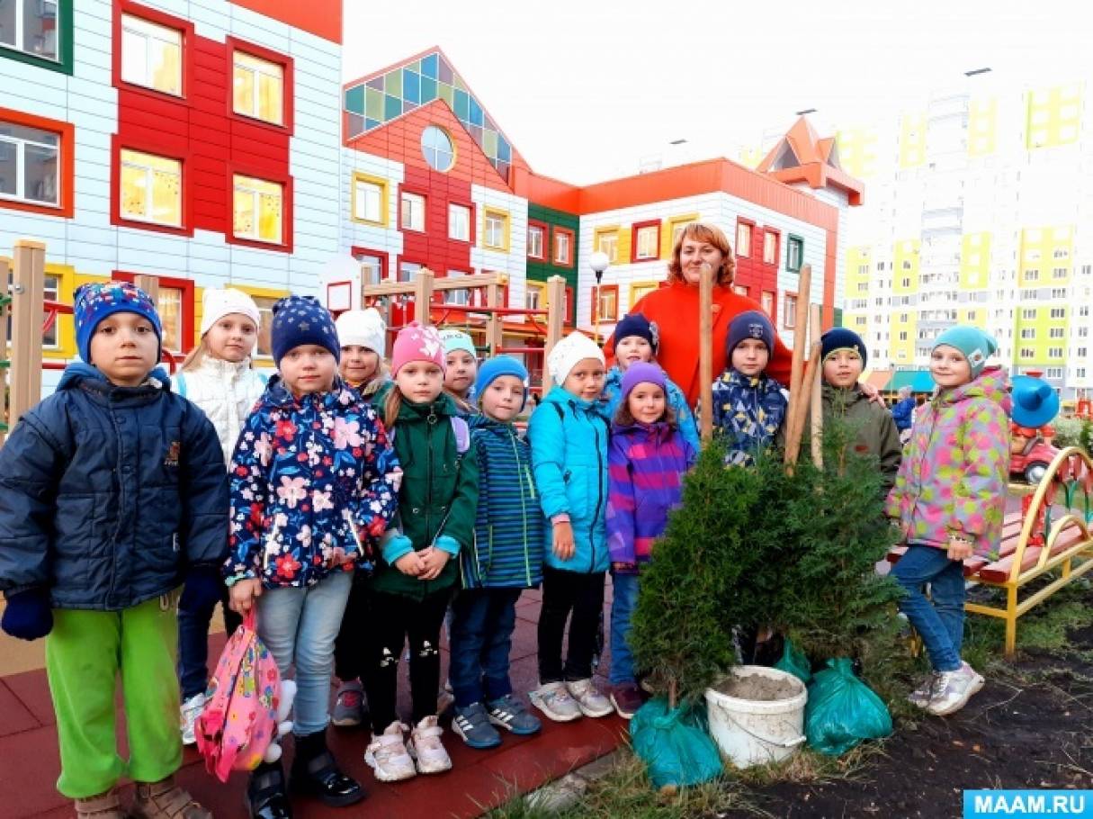 Экологический проект «Деревья — наши друзья, или Чистый воздух для детей!»