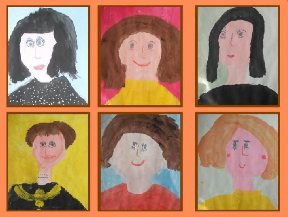 Игра портрет мамы. Портрет мамы в детский сад. Портрет мамы детский сад старшая группа.