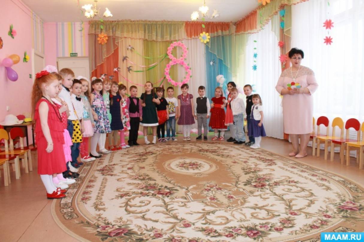 Фотоотчет «Поздравление мамочек и бабушек» Фото Фотоотчет «Поздравление мамочек и бабушек»