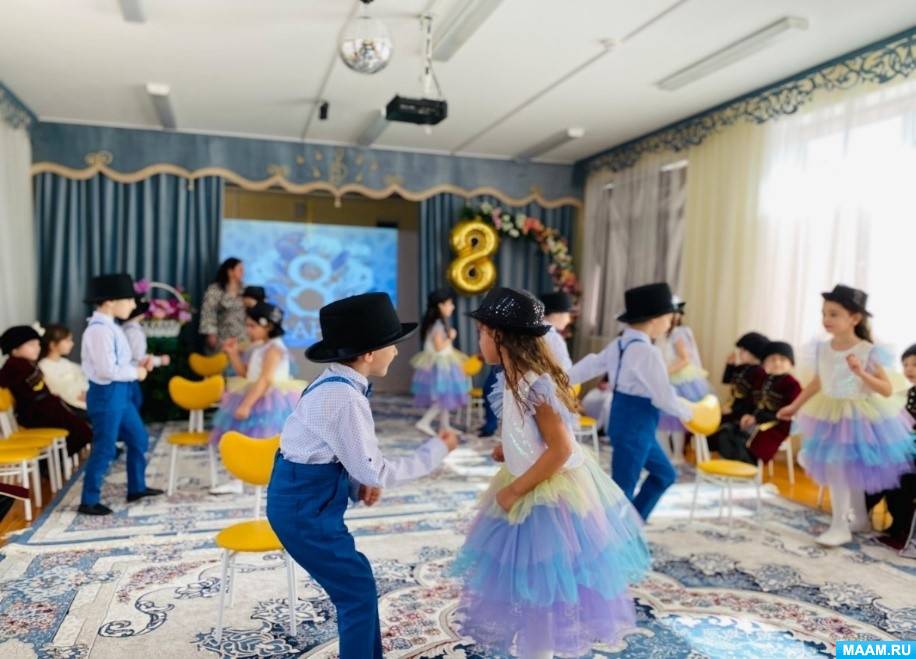 сценарий утренника к 8 марта в детском саду в средней группе