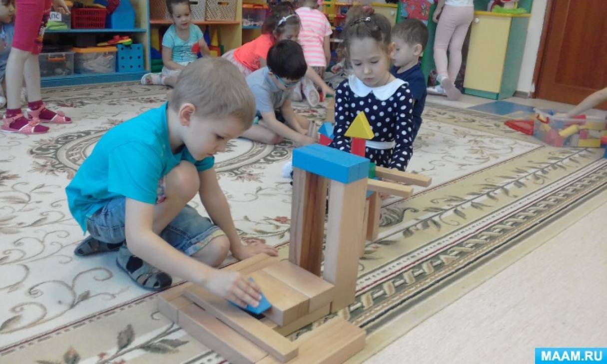 Конструирование в старшей группе (4 фото). Воспитателям детских садов ...