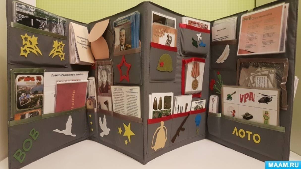 Лэпбук о ВОВ «Никто не забыт, ничто не забыто» для детей старшего ...