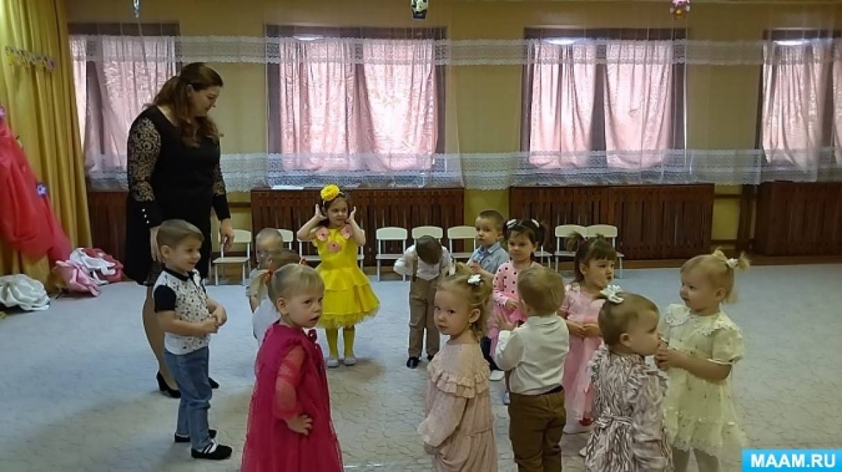 сценарии утренников к 8 марта младшая группа