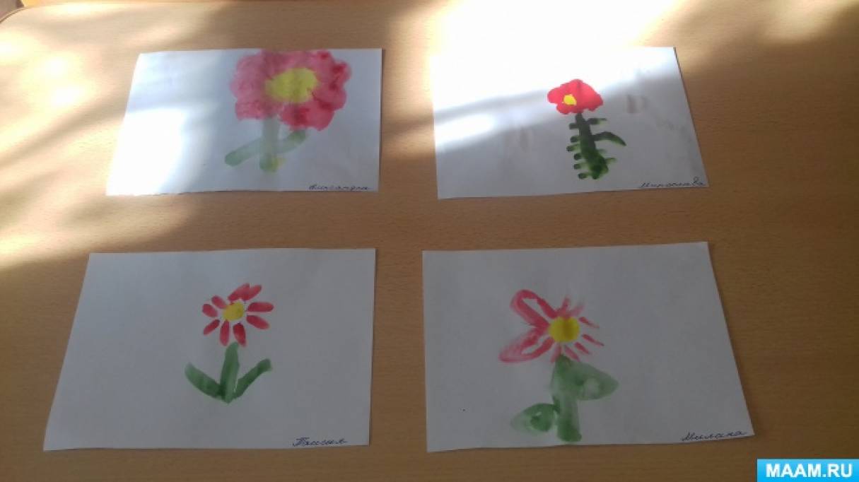 Занятие на тему цветы в средней группе. Рисование цветы средняя группа. Красивые цветы средняя группа. Рисование ср гр красивые цветы. Рисование в средней группе на тему красивые цветы.