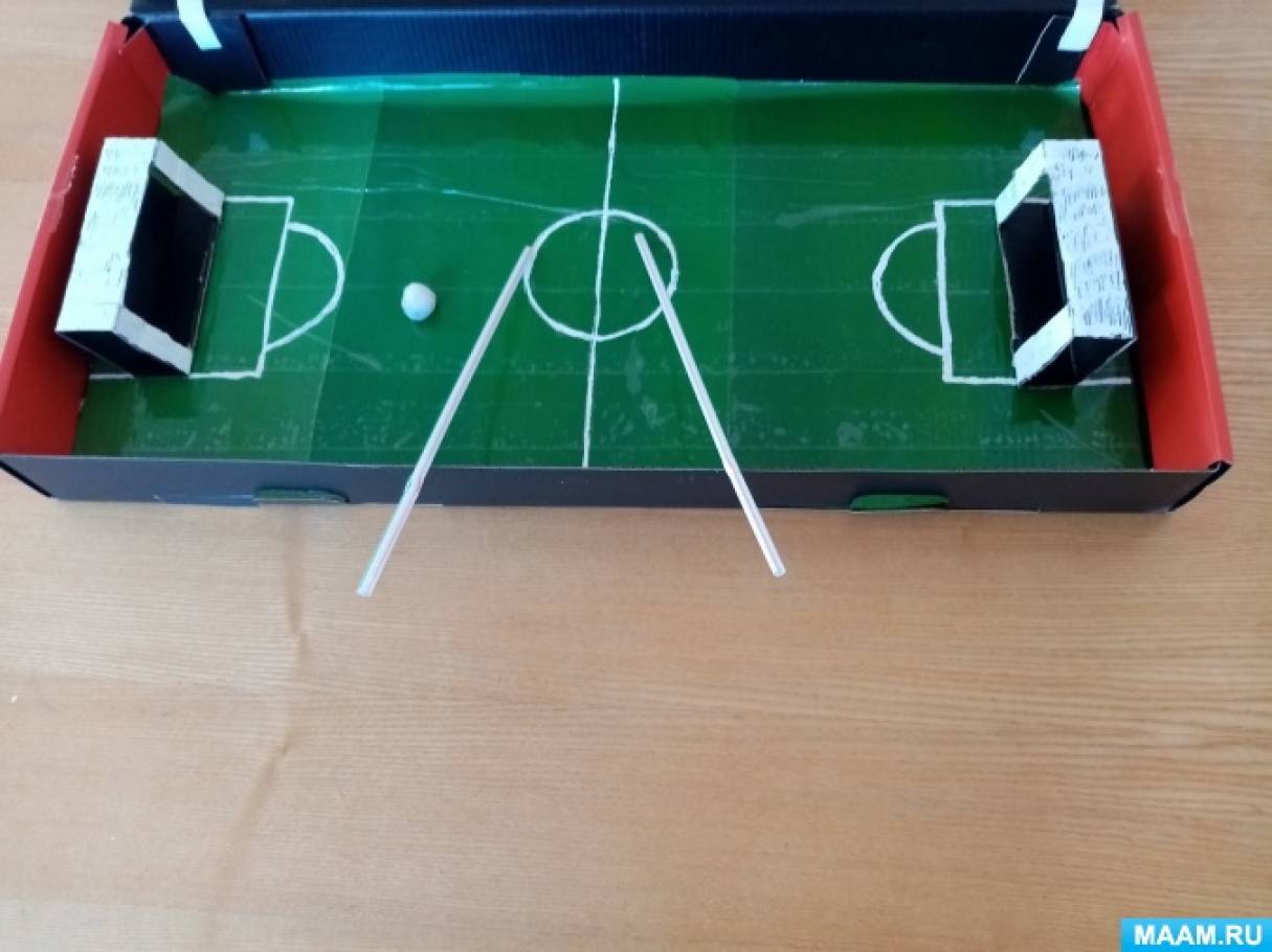 Мастер-класс по созданию развивающей игры-тренажёра для развития речевого дыхания «Воздушный футбол»