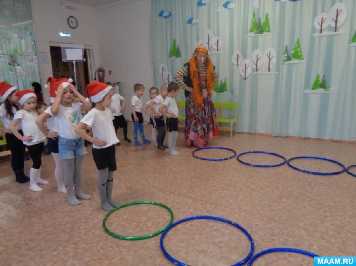 Сценарий спортивного развлечения в старшей группе