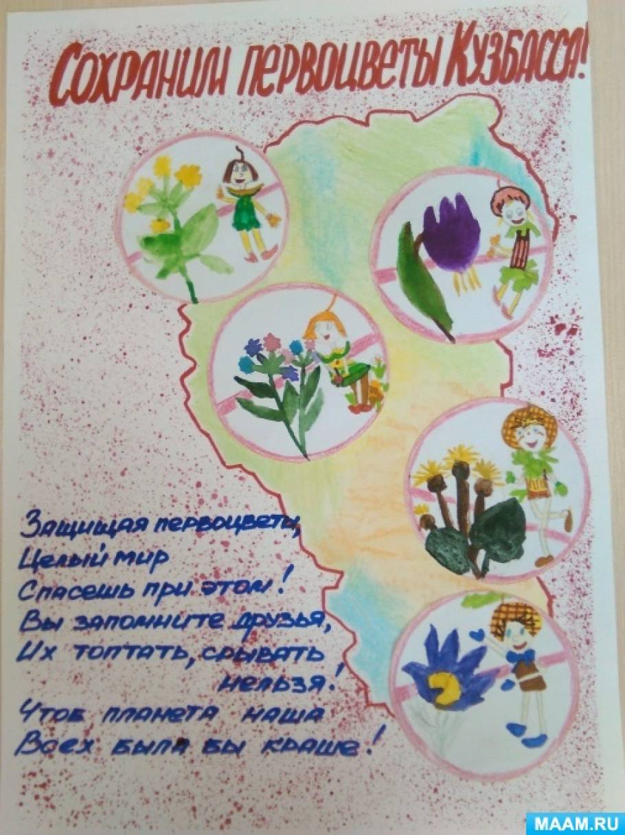 Акция «Сохраним первоцветы Кузбасса!»