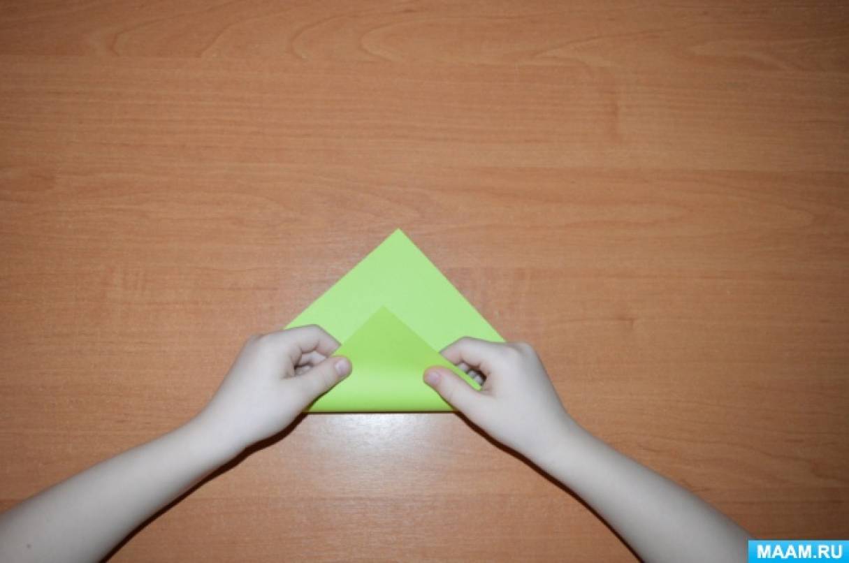 Обобщение опыта «Работа с бумагой в технике «оригами» как эффективное средство развития мелкой моторики у детей»