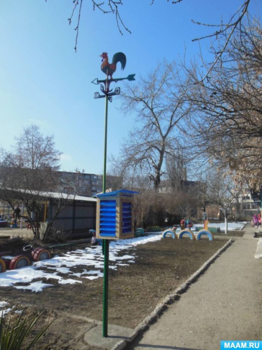 Проект метеоплощадка в школе
