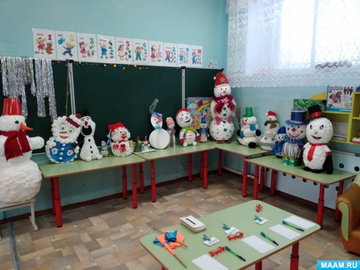 Проект «Фестиваль снеговиков» в средней группе Фото Проект «Фестиваль снеговиков» в средней группе