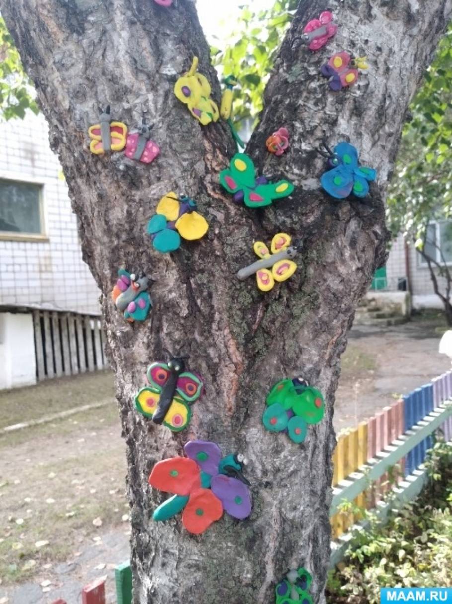 Творческий проект «Бабочка-красавица» с детьми средней группы