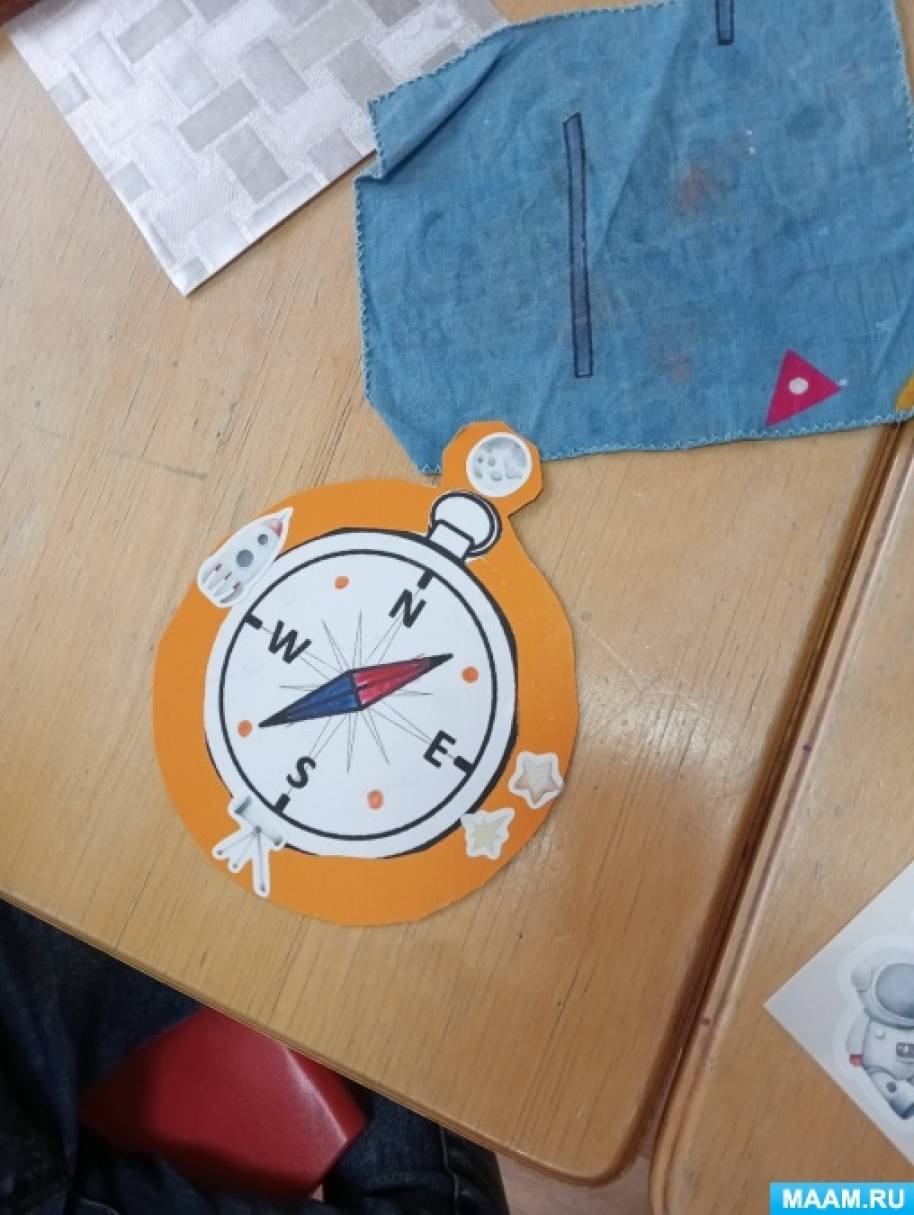 Как сделать компас своими руками 2 класс