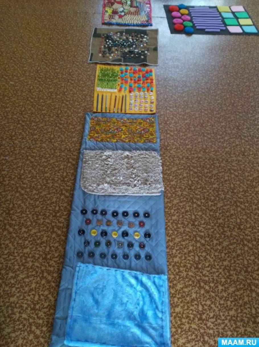 Самодельные коврики для детей. Делаем развивающие коврики своими руками