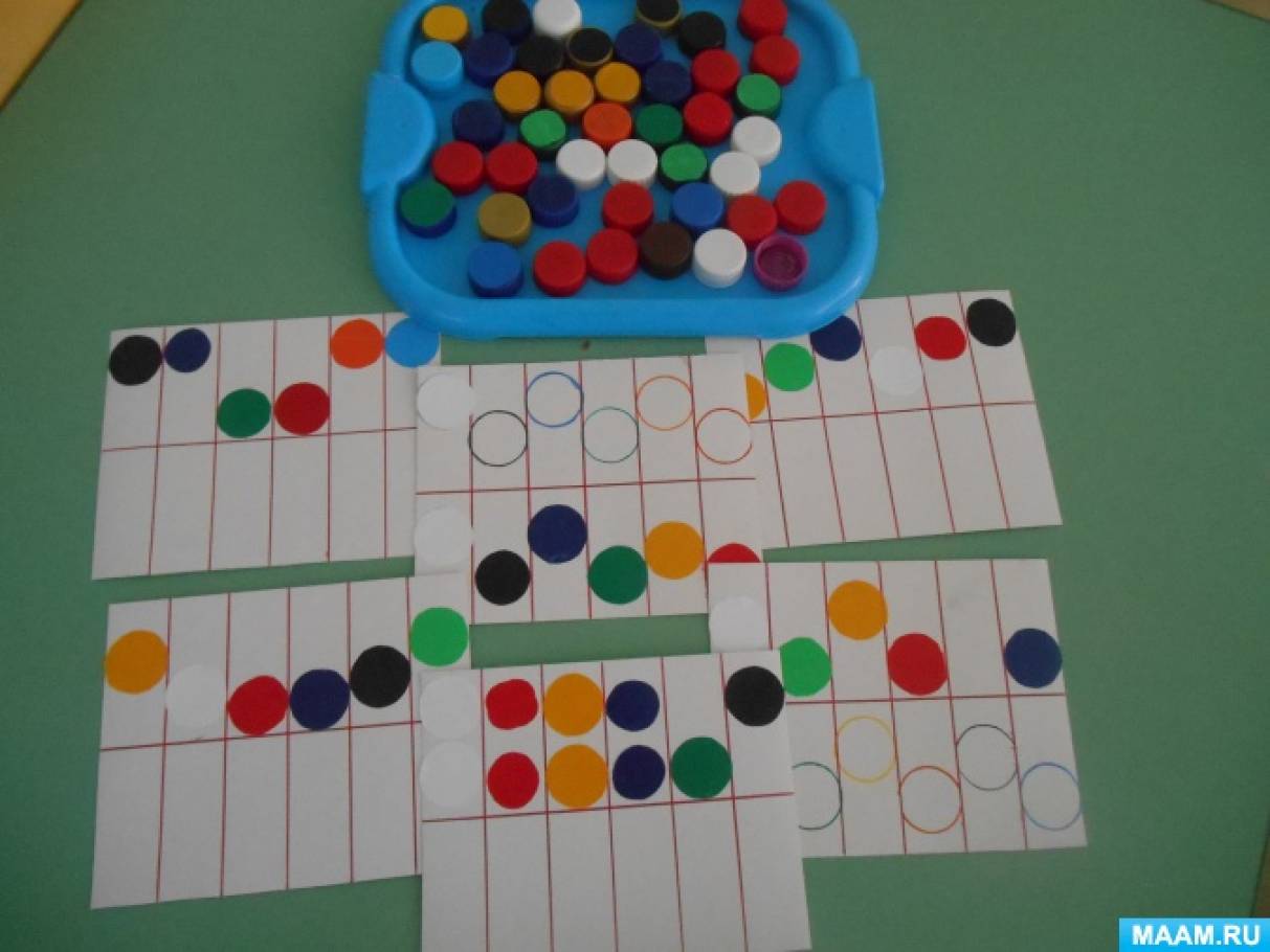 Дидактические и логические игры с цветными крышками (8 фото). Воспитателям  детских садов, школьным учителям и педагогам - Маам.ру