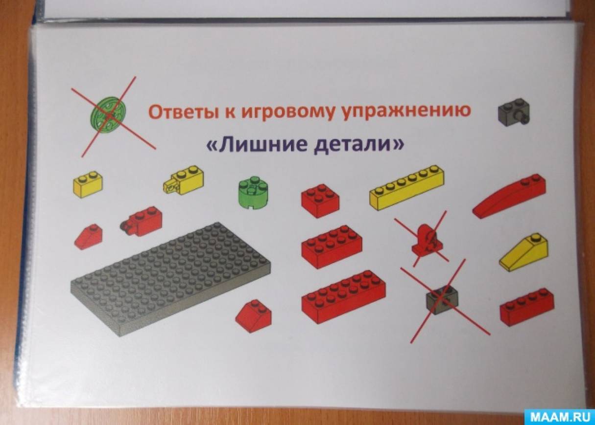 Способы соединения деталей конструктора