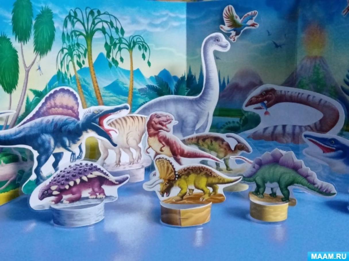 Паспорт проекта «В поисках следов динозавров» для детей подготовительной группы