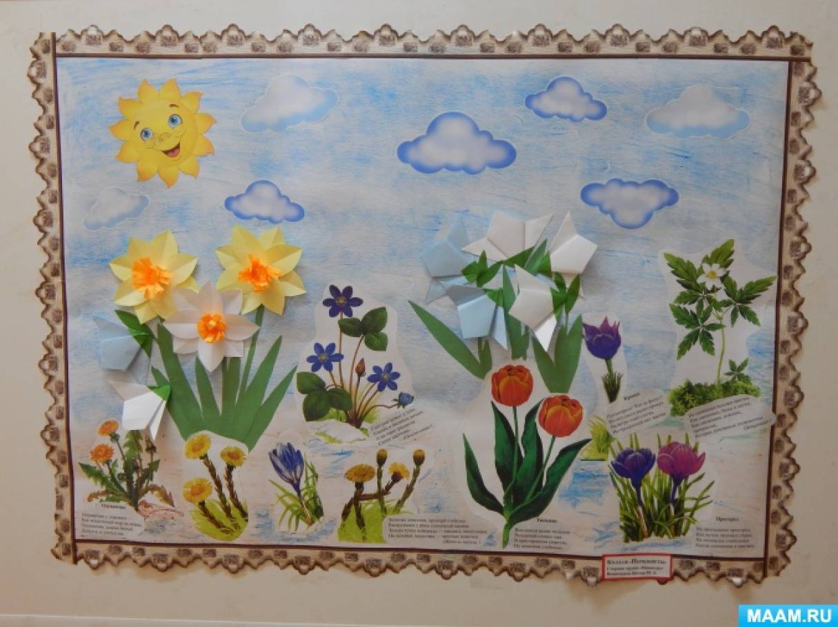Весенние цветы для детей в детском саду. Рисование первоцветы в детском саду. Весенняя аппликация. Весенние цветы старшая группа. Поделка весенние цветы.