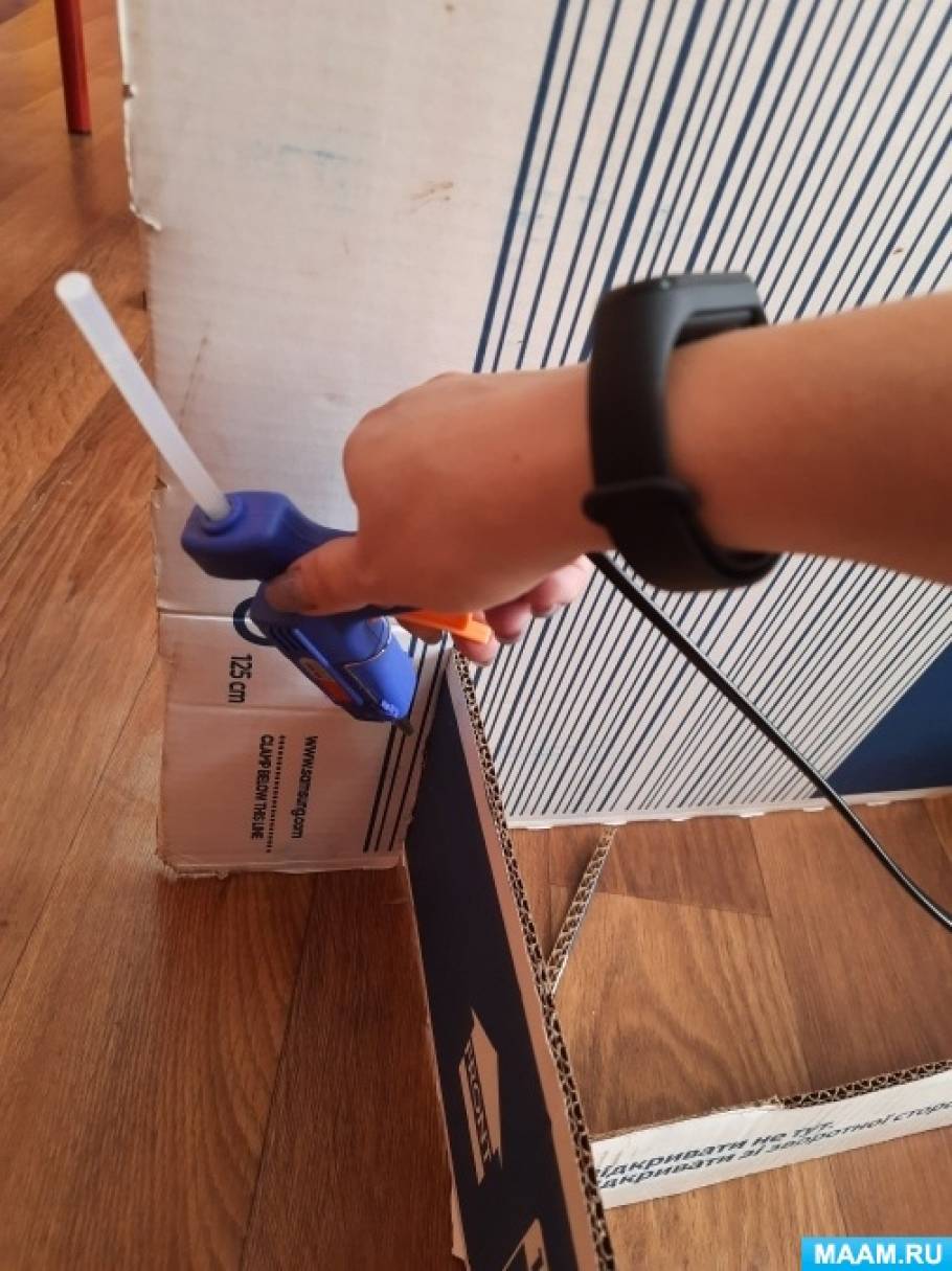 Ракета из картонной коробки для фотозоны ко Дню космонавтики (9 фото ...