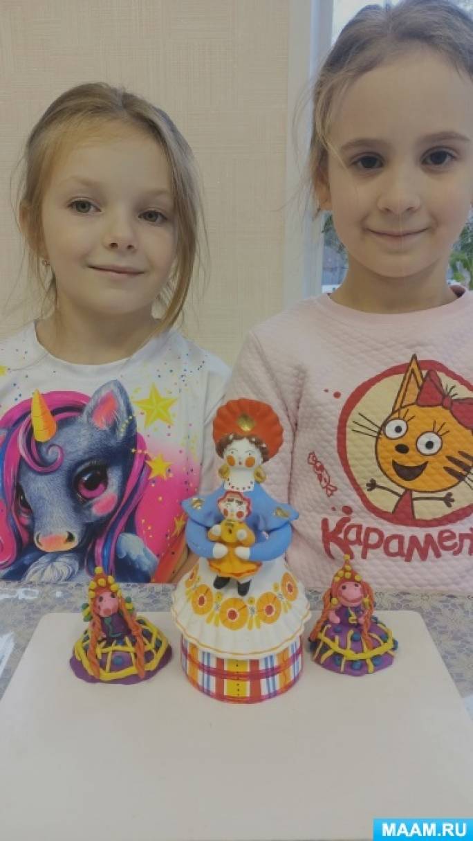 Конспект НОД по лепке в подготовительной группе «Дымковская барышня» Фото Конспект НОД по лепке в подготовительной группе «Дымковская барышня»