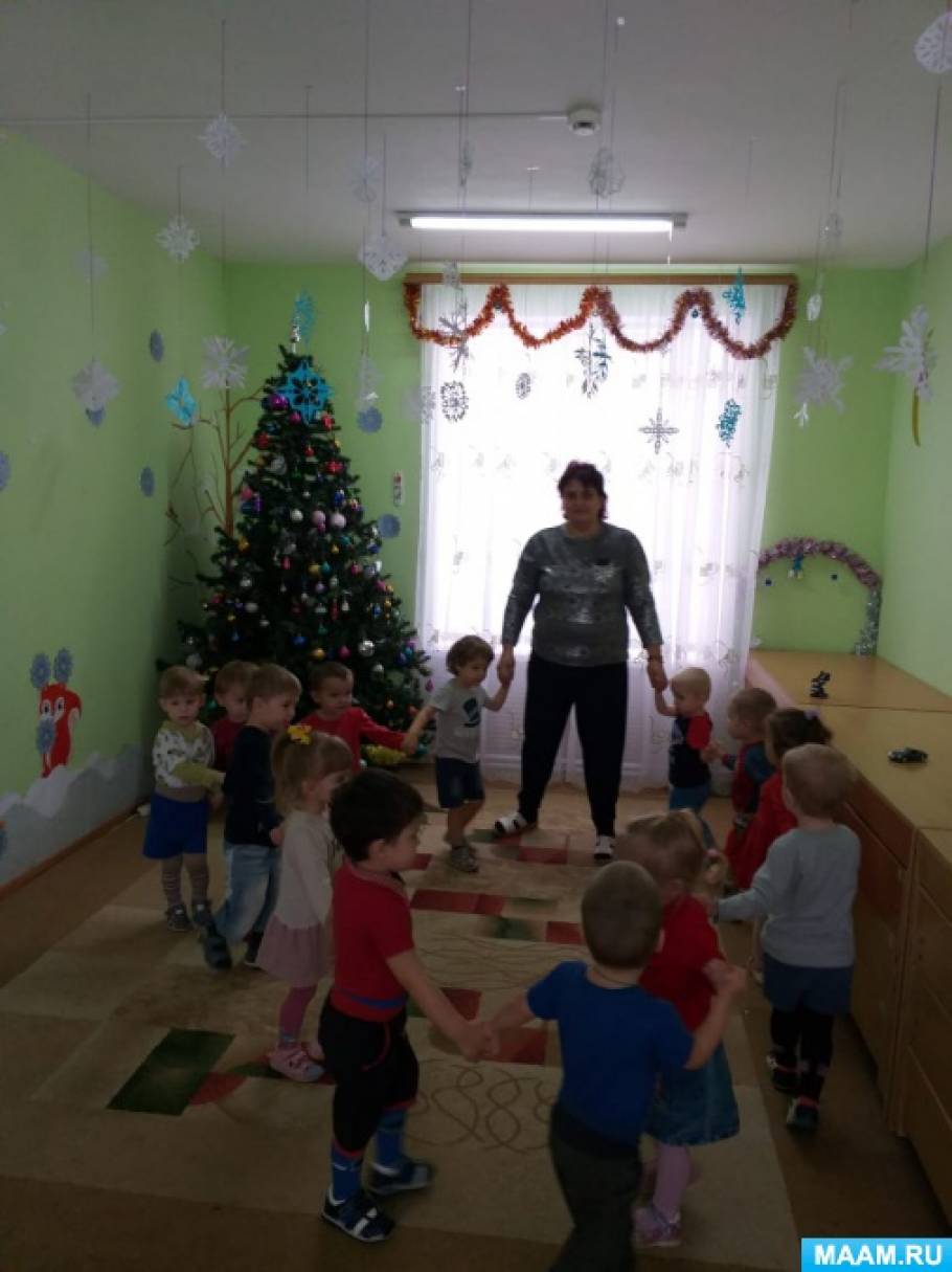 Развлечение Новый Год Младшая Группа Развлечение Новый Год Младшая Группа