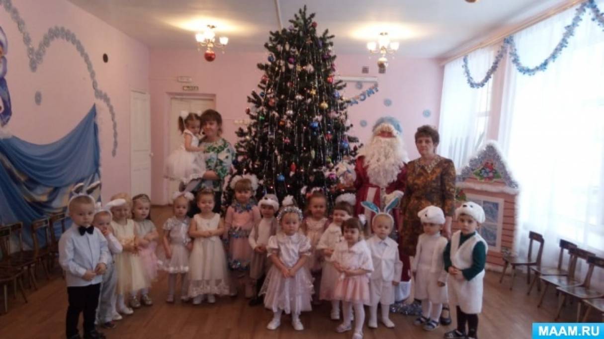 Фотоотчёт о новогоднем утреннике в первой младшей группе Фото Фотоотчёт о новогоднем утреннике в первой младшей группе