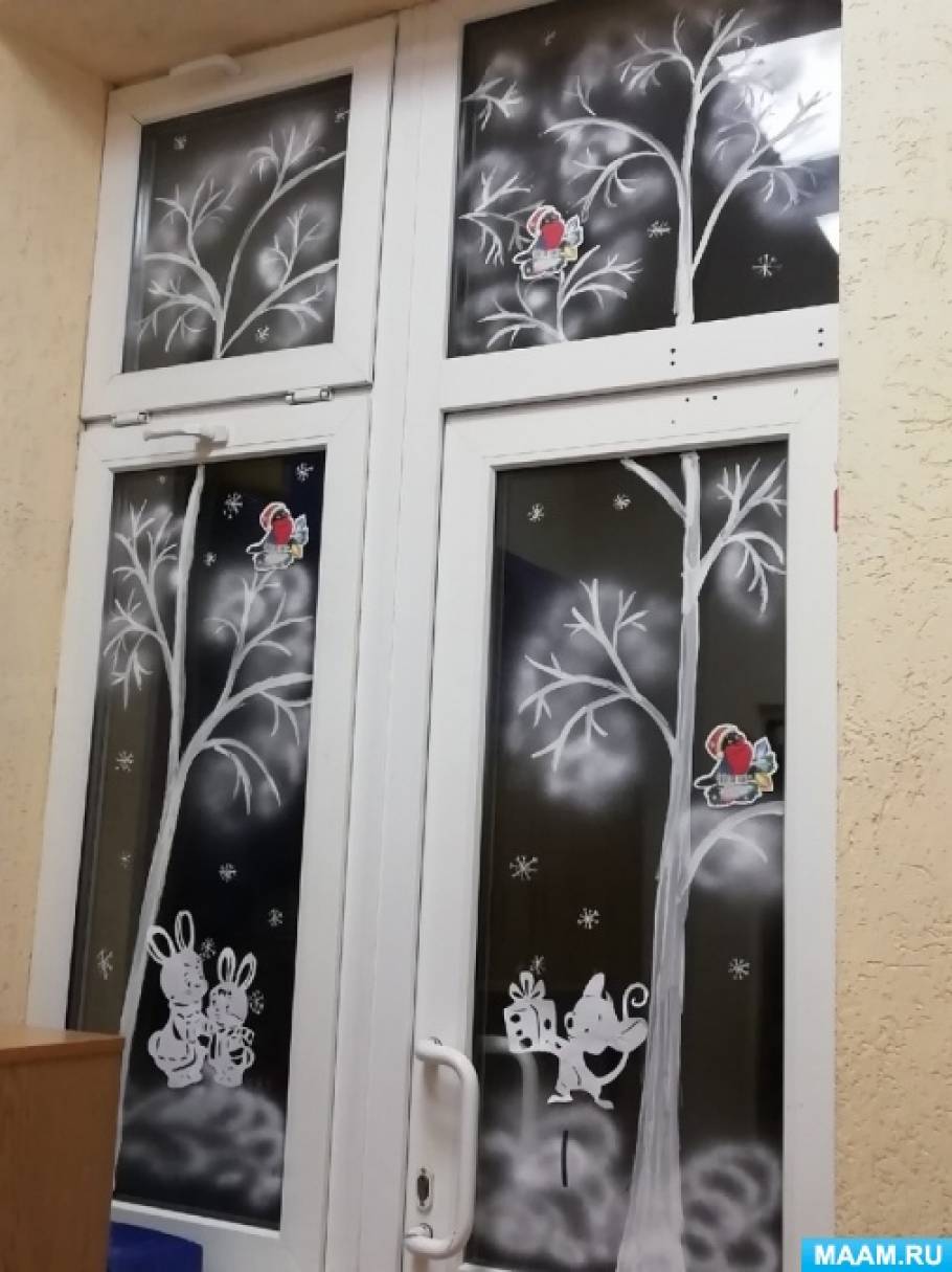 Окна Новый Год Фото Окна Новый Год Фото