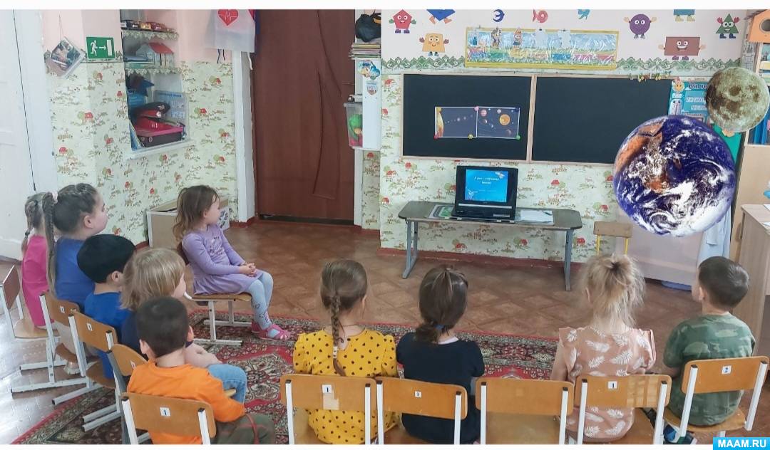 Смотреть фотографию №3 Фото №3 Публикация Фотоотчет о мероприятиях ко Дню космонавтики в детском саду размещена в разделах Космос